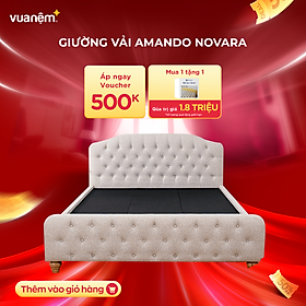 Mua Giường vải Amando Novara hiện đại  sang trọng  dễ lắp đặt