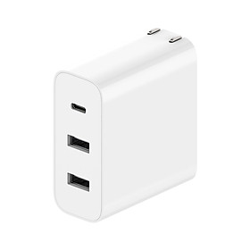 Xiaomi AD653 USB Charger 2A1C 65W 40W 18W Power Adapter With Foldable US Plug Mini Portable Wall Travel Charger 100-240V