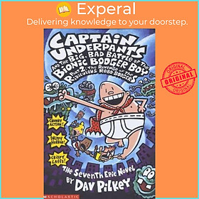 Sách - Big, Bad Battle of the Bionic Booger Boy Part Two:The Revenge of the Ridicu by Dav Pilkey (UK edition, paperback)