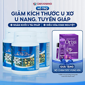 Combo 3 Viên uống hỗ trợ phòng ngừa và giảm kích thước u nang, u xơ An Nữ Đan (Hộp 60 viên)