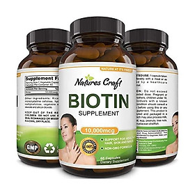 Pure Potent Biotin Vitamins – Promotes Hair Growth Prevents Hair Loss - Introduces Better Skin Hair Nails - Natural Supplement for Men and Women- Helps Promote Faster Metabolism (Biotin v1)