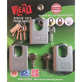 Mua M3AC65S Khóa bộ 3 Master Keyed chống cắt Real màu bạc