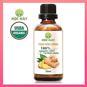 Tinh dầu Gừng 50ml nguyên chất từ thiên nhiên - Mộc Mây