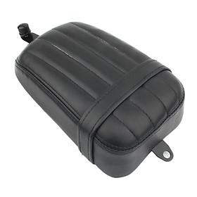 Motorcycle Rear  Passenger Pillion Pad Seat For   Black