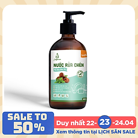 Nước rửa chén JULYHOUSE Bồ Hòn Bạc Hà 500ml