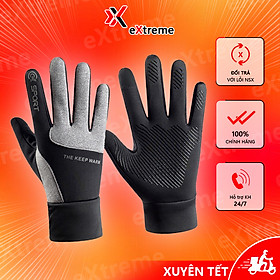 Hình ảnh Găng tay giữ ấm mùa đông chống gió, kháng nước mưa eXtreme GT2302 Bao tay thể thao cảm ứng điện thoại, găng tay đi xe máy, xe đạp lót nỉ cho nam nữ, bảo hộ đi phượt