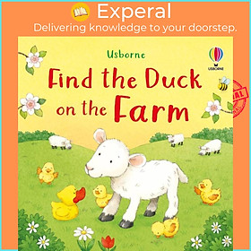 Sách - Find the Duck on the Farm by Lizzie Walkley (UK edition, boardbook)
