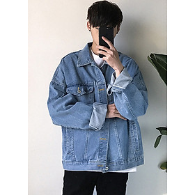 Áo Khoác Nam Jean / Denim Jacket - AKB1 Xanh Bò