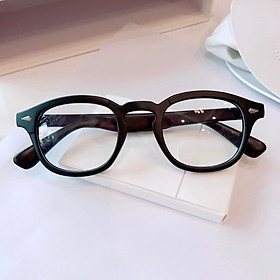 Kính LemTos Mắt Vuông Form Nhỏ Gọng Nhựa Dày Chắc Chắn (Nhiều Màu)