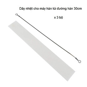 Mua (300x2mm) Dây nhiệt thay thế máy hàn túi 300x2mm - Bộ 03 dây nhiệt