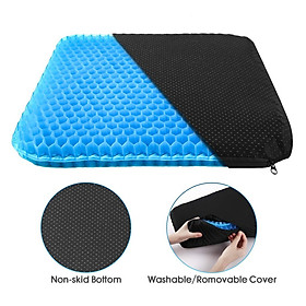 Mua Bộ gối tựa lưng và đệm lót ghế chống đau xương cụt Ema loại có gel cao cấp cho dân văn phòng  lái xe  sinh viên