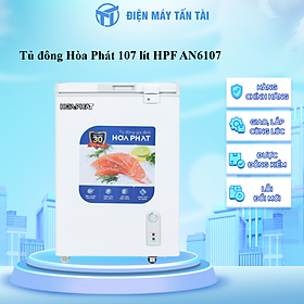 Tủ đông Hòa Phát 107 lít HPF AN6107 - Hàng chính hãng (chỉ giao HCM)