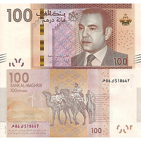 Tiền thế giới, Vương quốc Morocco 100 hirhams 2002 sưu tầm