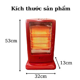 Mua Máy sưởi  đèn sưởi  quạt sưởi hồng ngoại 3 bóng BST Vân Phương Shop - Hàng chính hãng