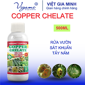 Mua Phân bón VIGAMI COPPER CHELATE 500ML - RỬA VƯỜN  SÁT KHUẨN  TẨY NẤM