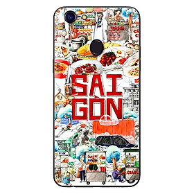 Ốp Lưng in cho Oppo F5 - F5 Youth Mẫu NỀN SG1 - Hàng Chính Hãng