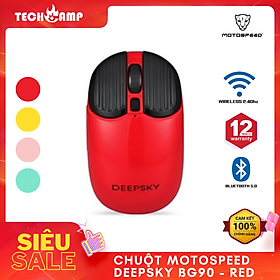 Mua Chuột máy tính Motospeed DEEPSKY BG90 không dây - Hàng chính hãng
