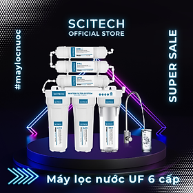 Mua Máy lọc nước UF 6 cấp lọc by Scitech (Không dùng điện  không nước thải) - Hàng chính hãng