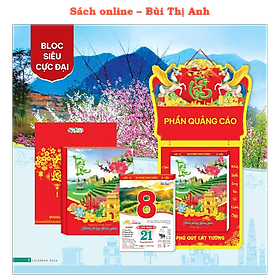 Trọn Bộ Lịch Bloc (ruột 29 x 41 Cm) Bính Ngọ 2026 Nhiều mẫu giao ngẫu nhiên - Lịch tết 2026