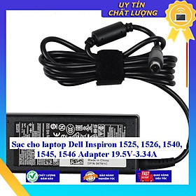 Sạc cho laptop Dell Inspiron 1525 1526 1540 1545 1546 Adapter 19.5V-3.34A - Hàng Nhập Khẩu New Seal