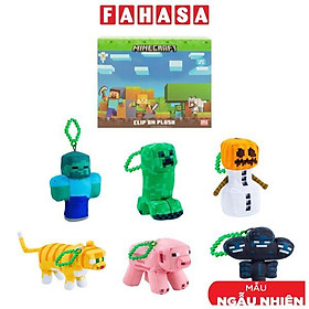 Móc Khóa Thú Bông Minecraft - Mojang Studios MC7005 (Sản Phẩm Bên Trong Là Ngẫu Nhiên)