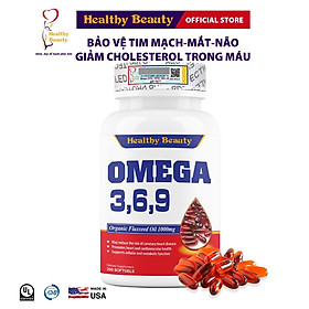 Viên Uống Healthy Beauty Omega 3,6,9 Từ Dầu Hạt Lanh