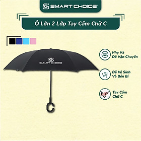 Ô Lớn 2 Lớp Tay Cầm Chữ C SMARTCHOICE Cao Cấp Chống Va Đập Mật Độ Cao SCG-PK104