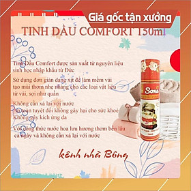 Xả Vải Khô SoNa 150ml Hương Comfort & Downy Tinh dầu comfort và Downy