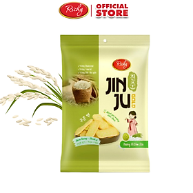 Bánh Gạo Nướng Hàn Quốc JinJu Vị Cốm Sữa 134,4g