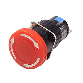 Mua Nút Dừng Khẩn Cấp 16mm AB6-V 250VAC 1A