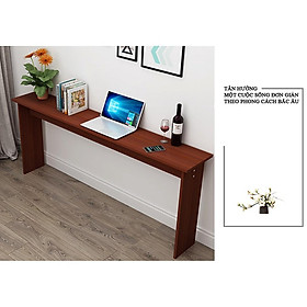 Mua Bàn làm việc thông minh tiết kiệm không gian   bàn gỗ nhỏ decor cho phòng nhỏ hẹp 100x30x72cm
