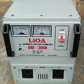 Ổn áp lioa 3kva model DRI - 3000II đời mới nhất dây đồng 100%