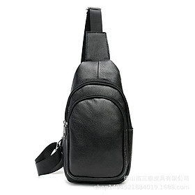 Túi đeo chéo nam DA BÒ THẬT – BEE GEE DCN9384