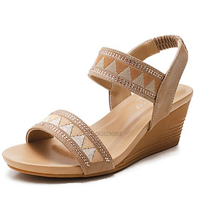 Giày quai ngang nữ giày sandals nữ dép quai hậu nữ cao 5 cm - 32320-270A