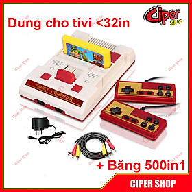 Mua Máy Game Điện tử 4 nút - Máy game điện tử kèm băng 500 game