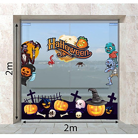 DECAL TRANG TRÍ HALLOWEEN 2023  COMBO SỐ 16