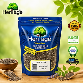 HẠT CHIA HERITAGE THÁI LAN 500G - CHIA SEEDS