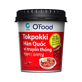 Tokpokki Hàn Quốc O Food các vị 105g