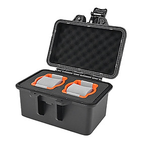 Watch Carry Case 2 Slot Organizer Hard Shell Portable Storage Holder  Box Watch  Box Case for Desktop Living Room Men