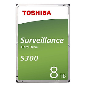 Mua Ổ Cứng HDD Toshiba S300 3.5  8TB Surveillance 256MB 7200rpm SATA3 HDWT380UZSVA - Hàng Chính Hãng