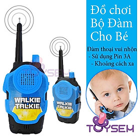 Máy bộ đàm đồ chơi cho trẻ em từ 3 tuổi dùng pin AA