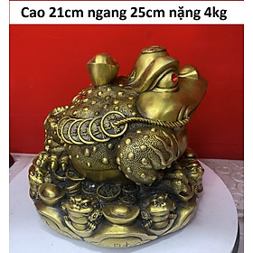 Mua Tượng Cóc 3 chân  thiềm thừ bằng đồng MS172