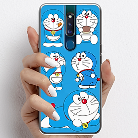 Ốp lưng cho Oppo F11, Oppo F11 Pro nhựa TPU mẫu Doraemon ham ăn