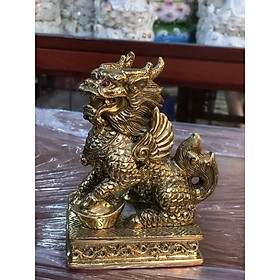 Mua  Đồ Thờ Cúng  Cặp Kỳ lân phong thuỷ bằng đồng diệt trừ tiêu tai  tăng phúc chiêu lộc