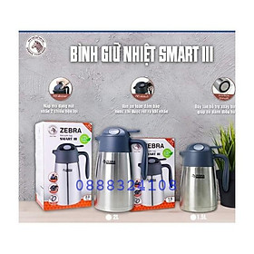 Mua Bình Giữ Nhiệt Zebra Thái Lan Inox 304 Smart III 1 5L-2L-112948-112950