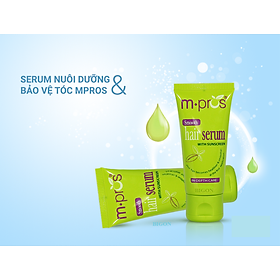 Serum M.pros Dưỡng Bóng Và Mềm Mượt Tóc 60ml [Màu Xanh]