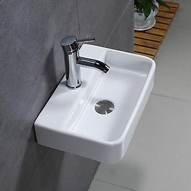 Mua chậu lavabo treo tường 36x25cm