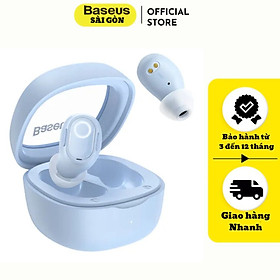 Mua Tai Nghe Không Dây Baseus Bowie WM02 True Wireless Earphones (Bluetooth V5.3  25h sử dụng  Kích thước nhỏ gọn  Thời Trang  APP Control)- Hàng chính hãng
