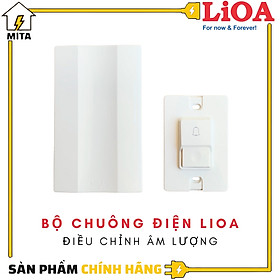 Bộ Chuông Cửa LiOA - Hộp Chuông Báo Điện + Nút Chuông