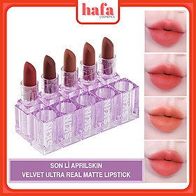 Son Thỏi Lì APRILSKIN Velvet Ultra Real Matte Lipstick 3.7g
